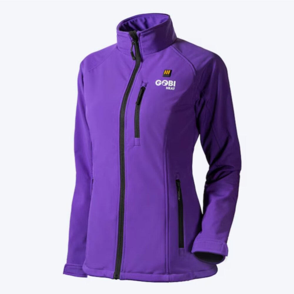 EUC! GOBI Heat Womens Purple Jacket Size 2XL